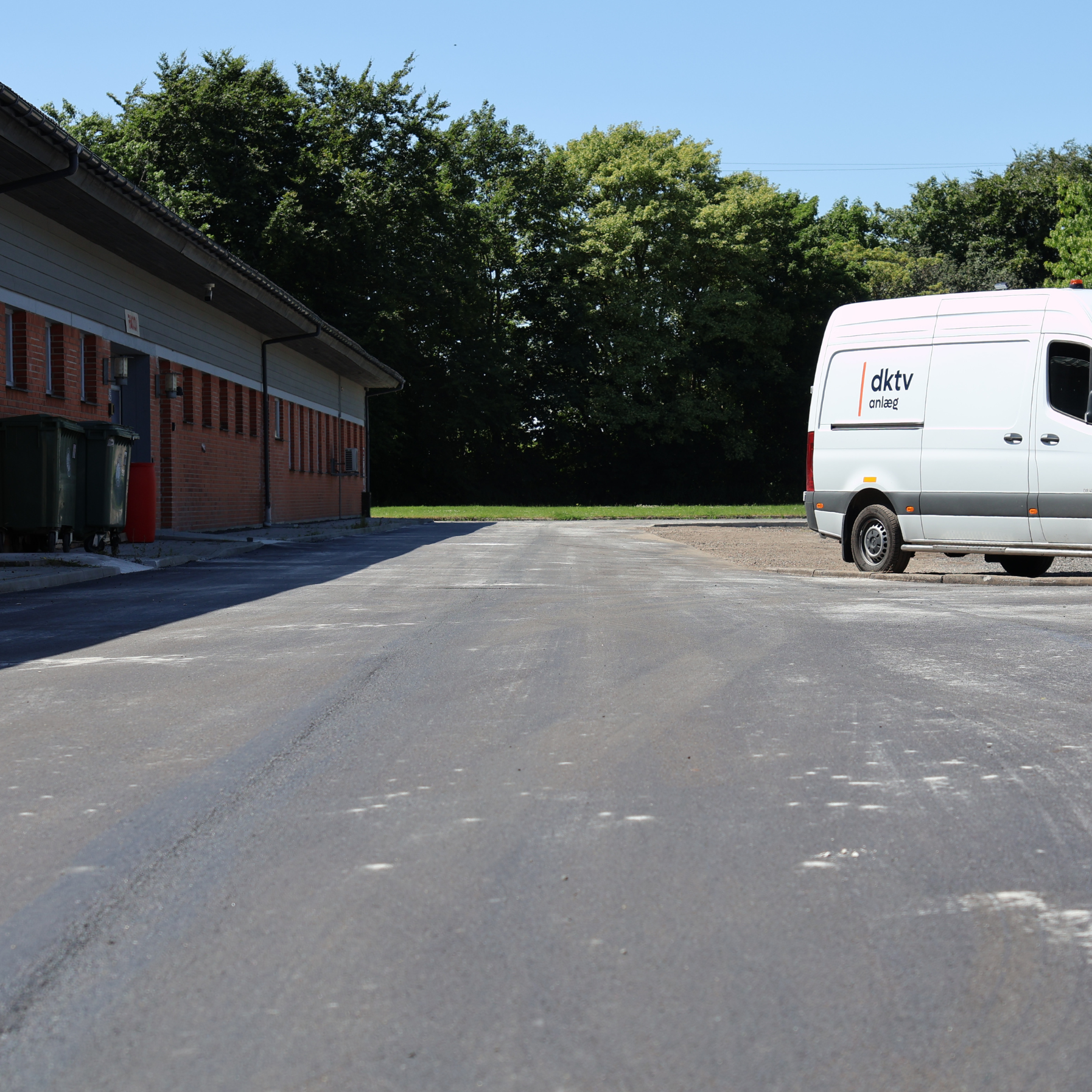 Vejetablering Og Parkeringsareal I Erhvervsområde, Roskilde Web